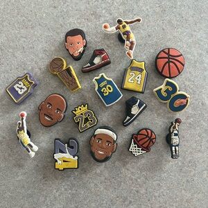 Basketball Shoe Charms Set NBA legend & icons